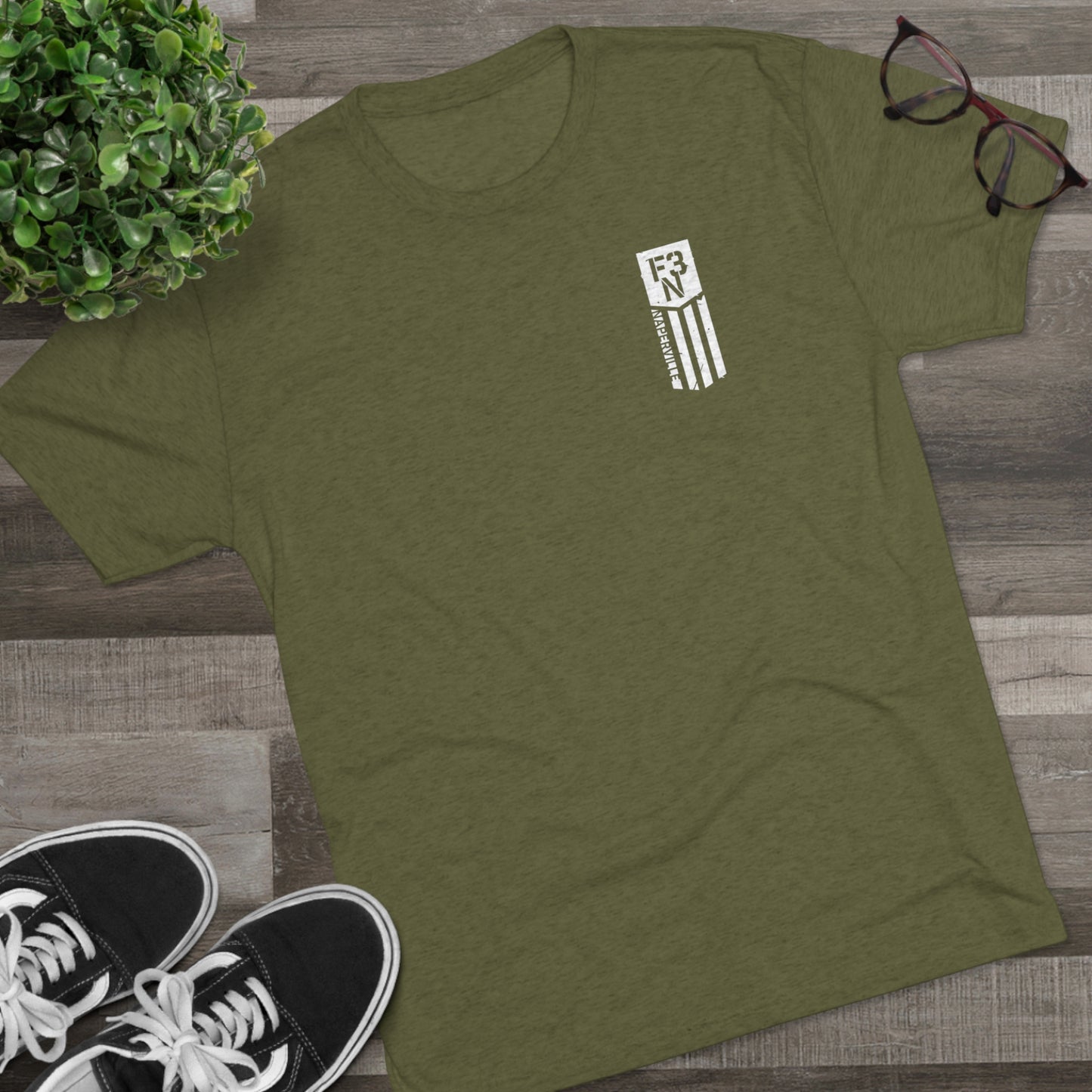 LG23 Tri-Blend Crew Tee