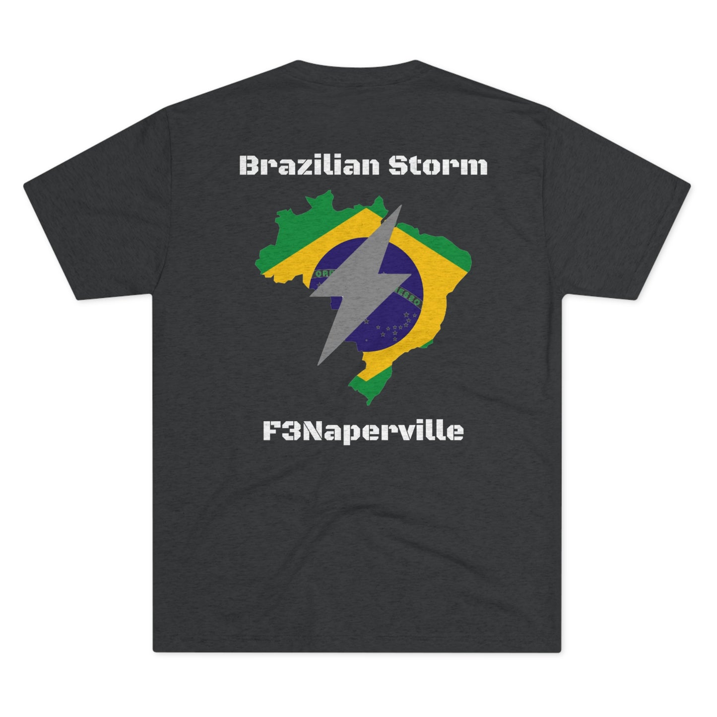 Brazilian Storm Unisex Tri-Blend Crew Tee