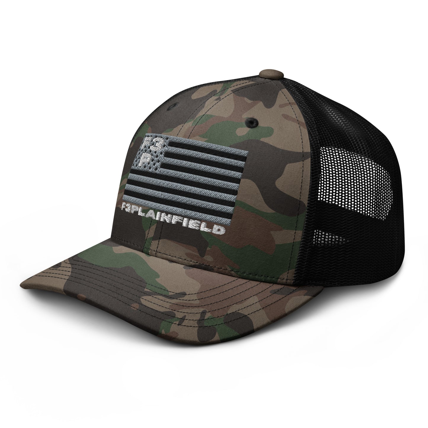 F3P Flag Camouflage trucker hat