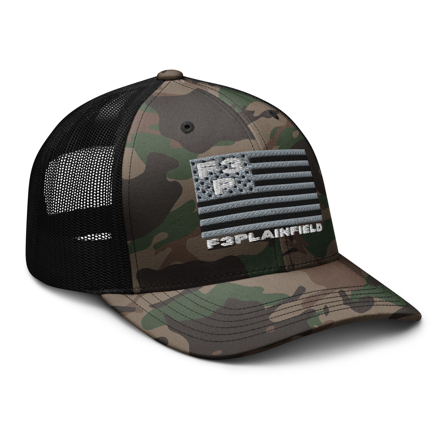 F3P Flag Camouflage trucker hat