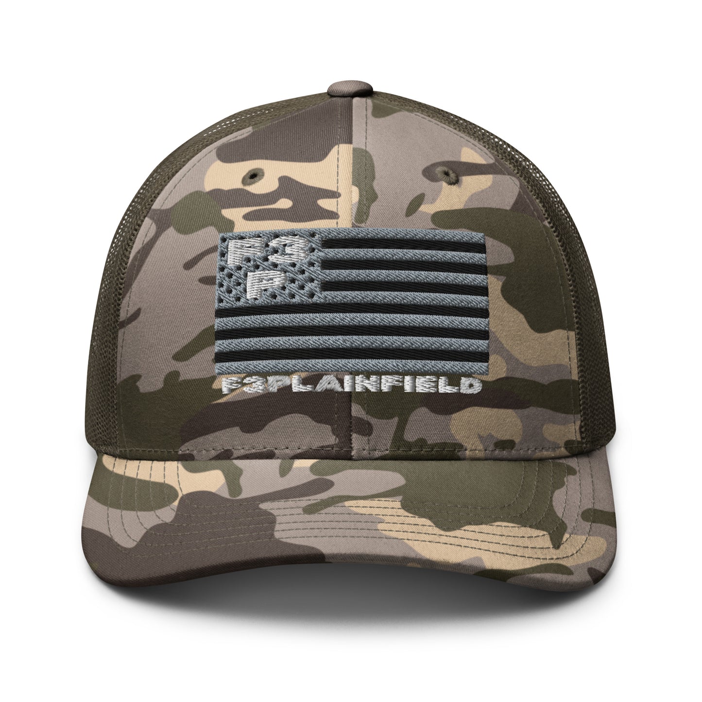 F3P Flag Camouflage trucker hat