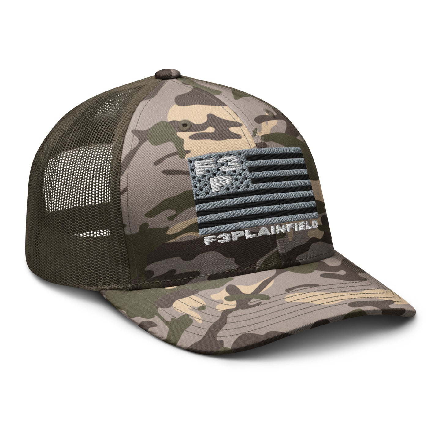 F3P Flag Camouflage trucker hat