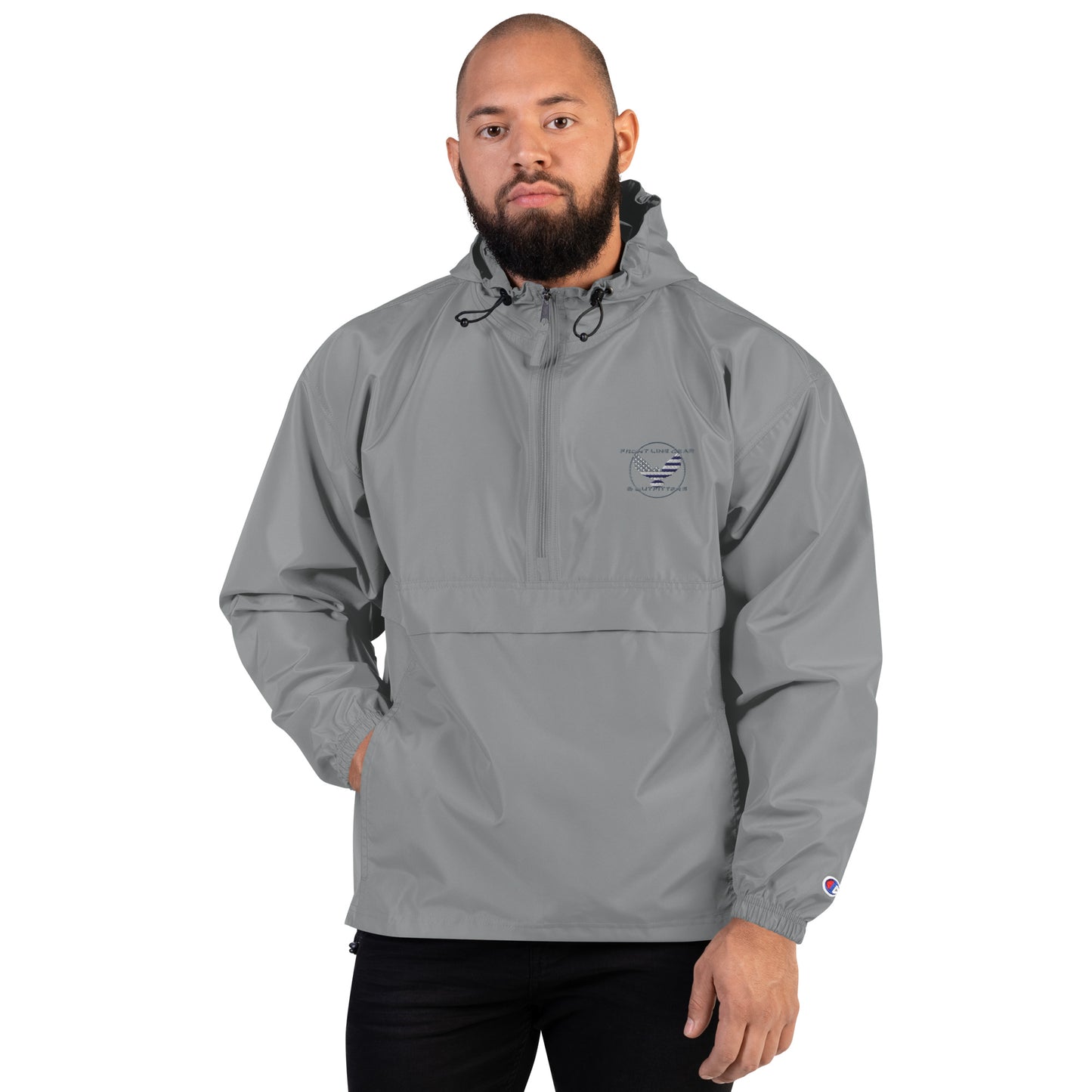 Front Line Rain Defender Rain/Wind resistant Champion Packable Jacket