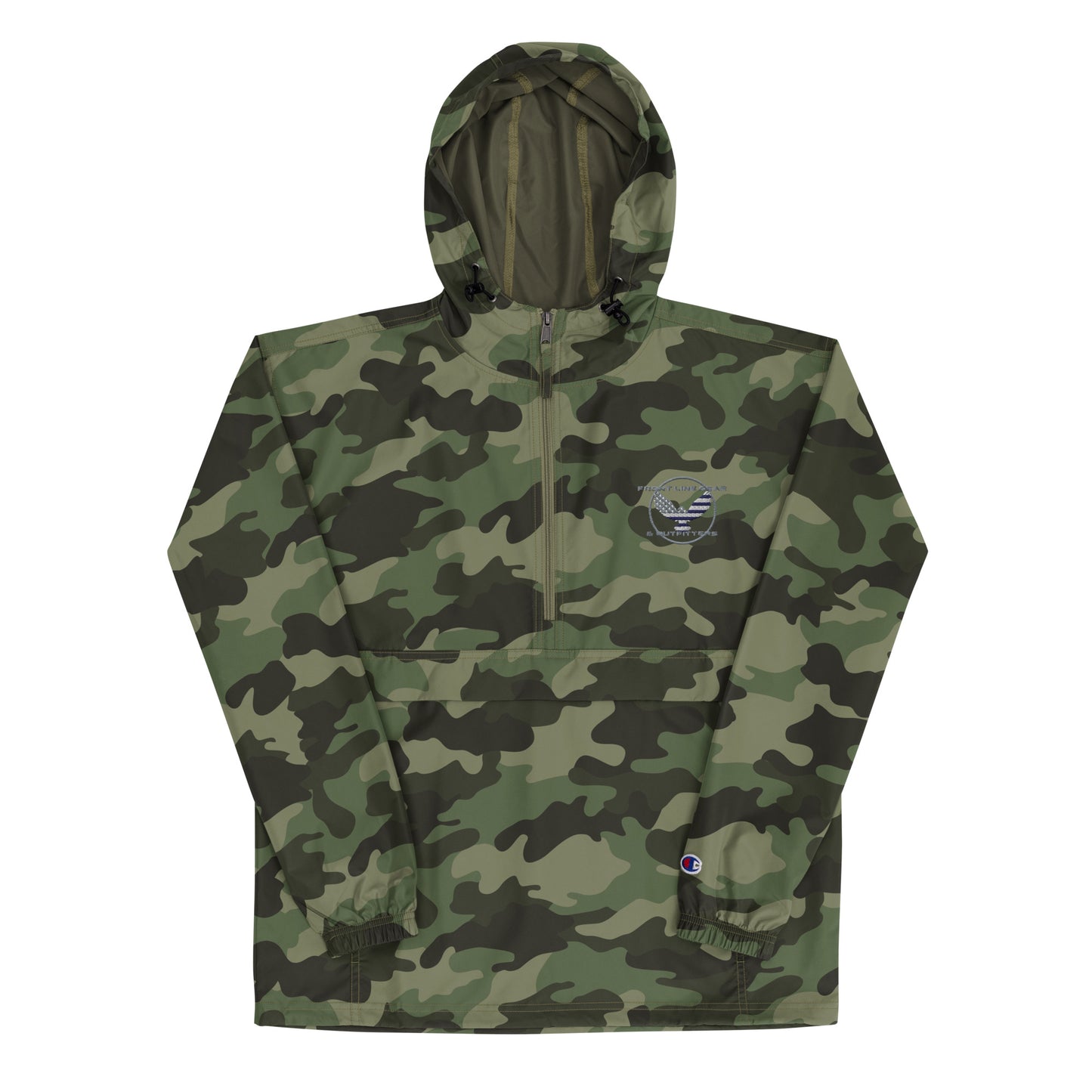 Front Line Rain Defender Rain/Wind resistant Champion Packable Jacket