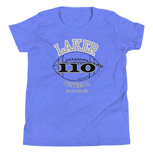 Our Lady of the Lakes HS Football Youth Short Sleeve T-Shirt