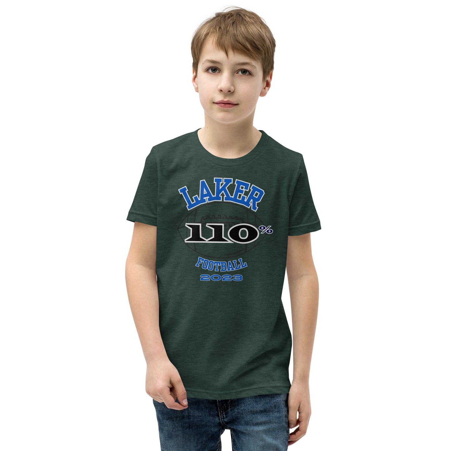 Our Lady of the Lakes HS football Youth Short Sleeve T-Shirt